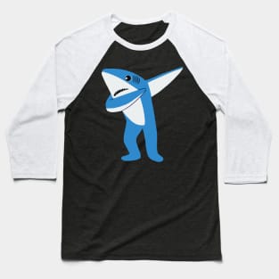 Dady shark dabbing Baseball T-Shirt